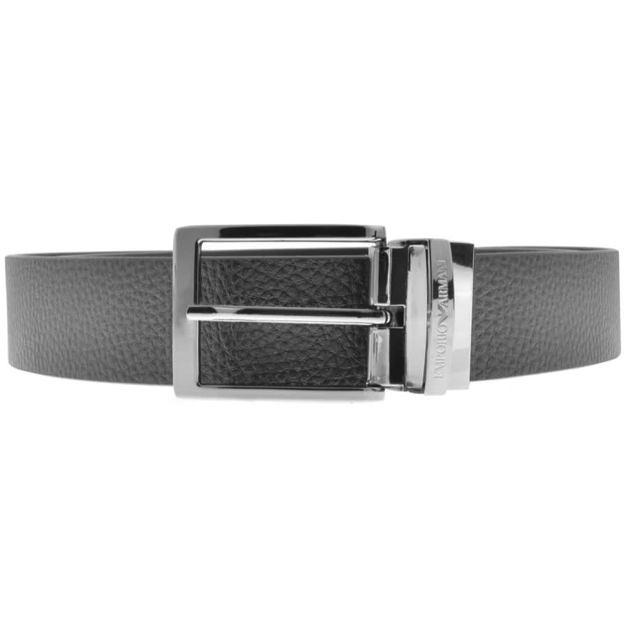 Alternative Image for ProductEmporio Armani Reversible Leather Belt Black1